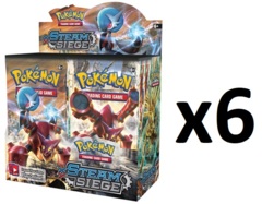 Pokemon XY11 Steam Siege Booster Box CASE (6 Booster Boxes)